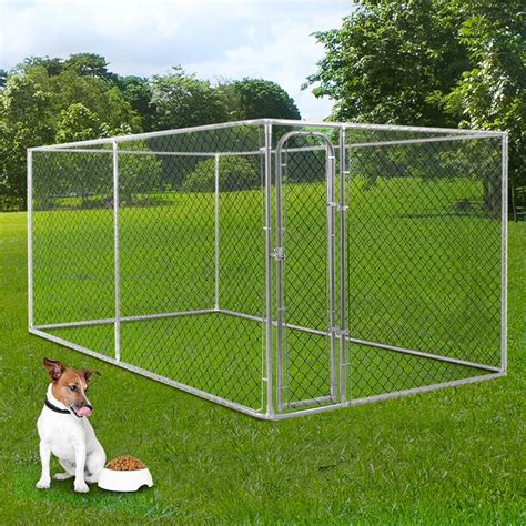 metal dog fence enclosure|outdoor fence enclosures for dogs.